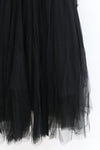 marc le bihan off shoulder long sleeve dress 21973 E23 black